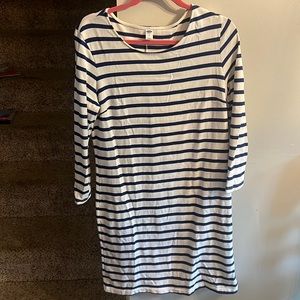 Women’s medium cotton dress, three-quarter length sleeve, Old Navy
